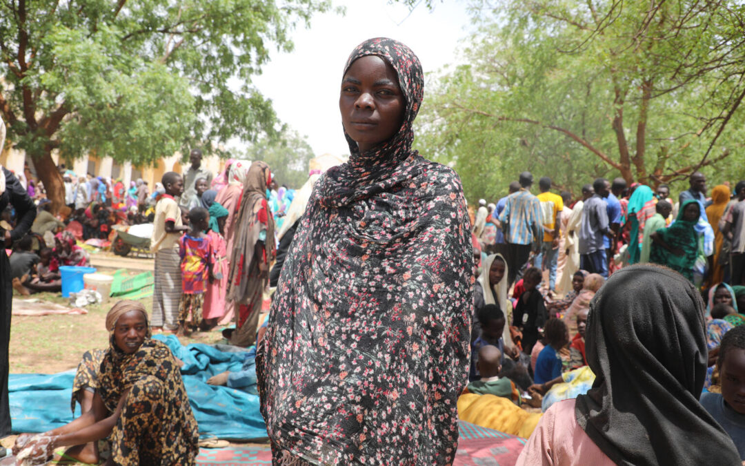 Makhboula, 15 anni, rifugiata sudanese in Chad © UNICEF/UNI398998/Mahamat