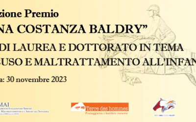 Premio Anna Costanza Baldry per le tesi di laurea sul maltrattamento infantile – II edizione
