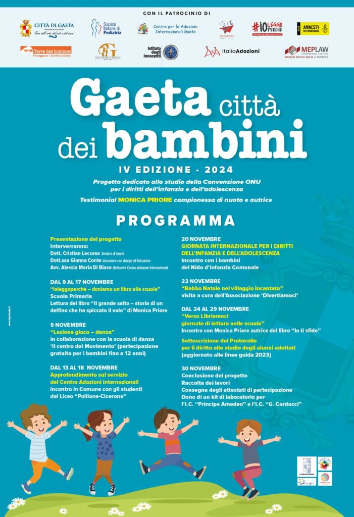 GAETA CITTA DEI BAMBINI AL VIA LA IV EDIZIONE