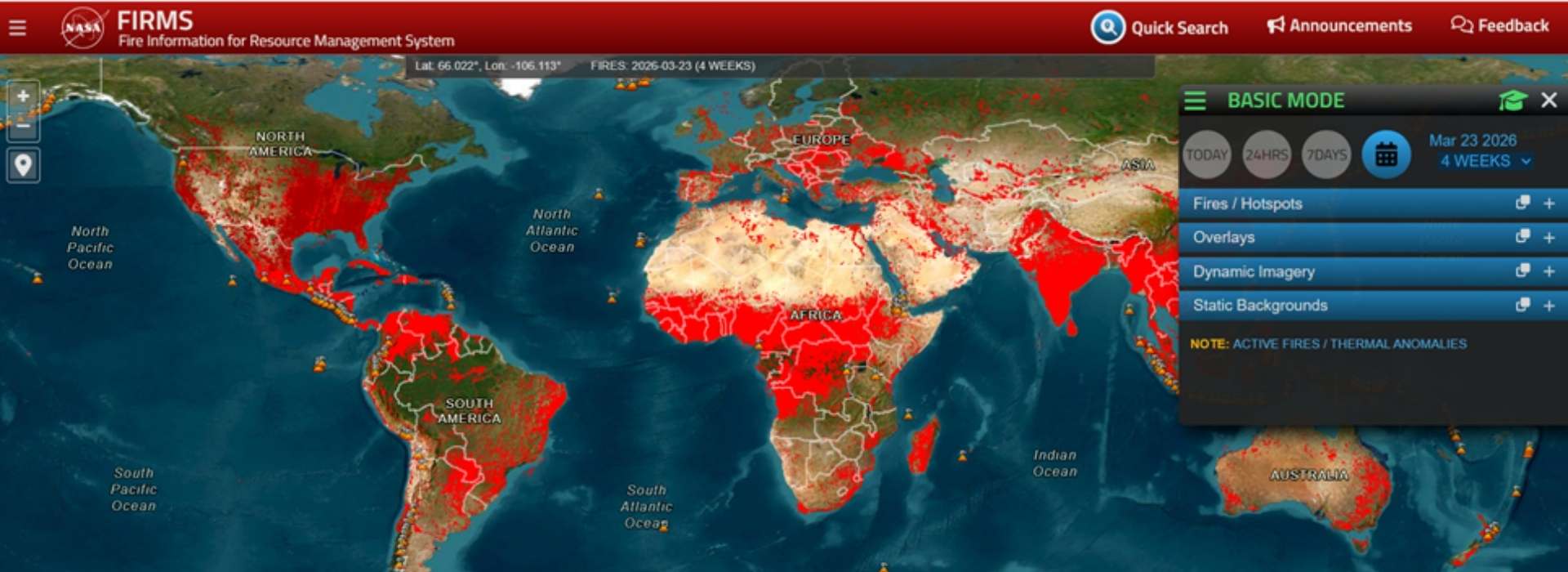 crisi climatica nasa