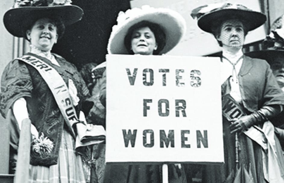 il movimento delle suffragette si batteva per il diritto al voto delle donne